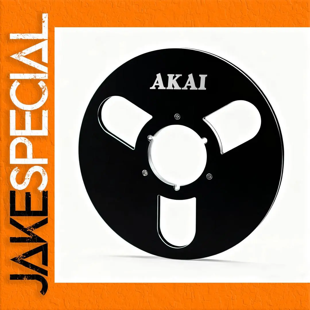 10-Inch Black Aluminum Reel for Reel-to-Reel 1 10-Inch Black Aluminum Reel for Reel-to-Reel