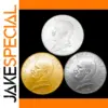 Italian Commemorative Copper Coin - 34mm Finish Options