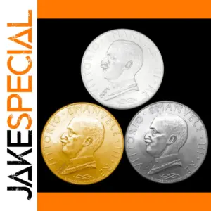 Italian Commemorative Copper Coin - 34mm Finish Options
