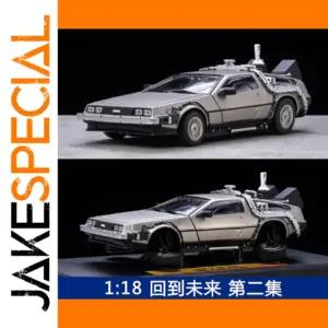 DeLorean DMC-12 1/18 Scale Diecast Model