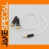 High-Fidelity Transparent Audio Adapter Cable