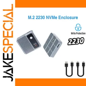 M.2 NVMe 2230 Aluminum SSD Enclosure 10Gbps
