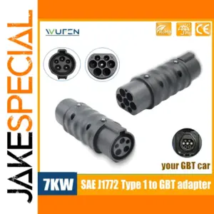 WUFEN Type 1 to GBT EV Charging Adapter