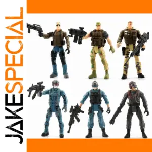 10cm American Military Figures Set with Articulated Joints