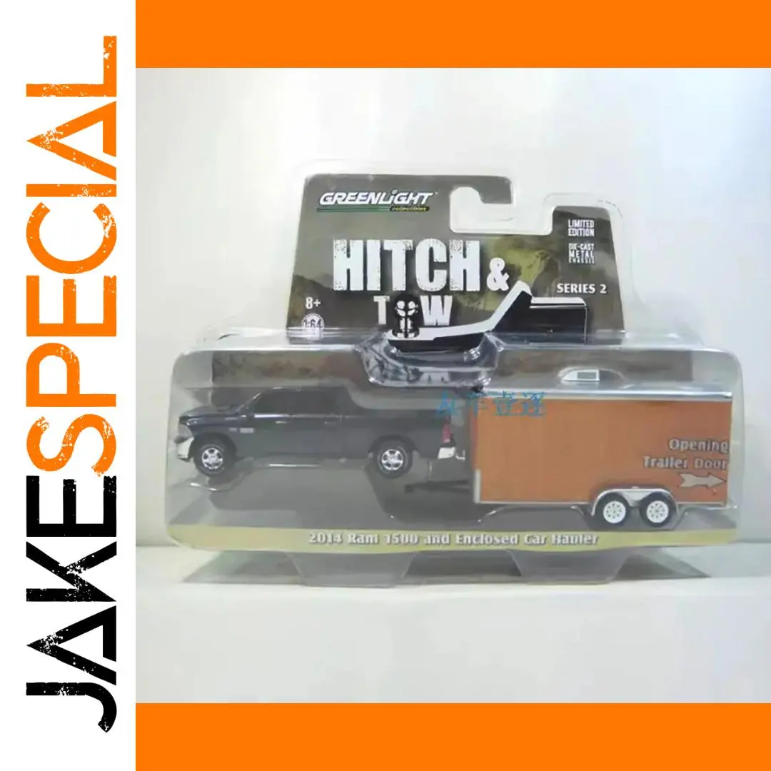 2014 RAM 1500 Diecast Model with Trailer 1 2014 RAM 1500 Diecast Model with Trailer