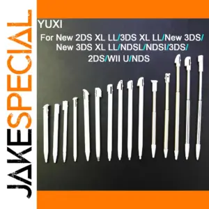 Adjustable Metal Stylus for Handheld Consoles