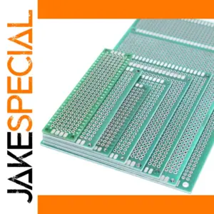 Double-Sided DIY Electronics PCB 2x8cm to 7x9cm