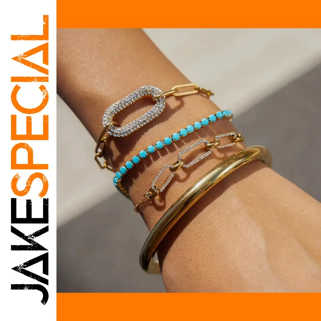 Elegant Gold-Color Stainless Steel Bracelet 1 Elegant Gold-Color Stainless Steel Bracelet