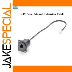 Panel Mount RJ9 Communication Connection Cable
