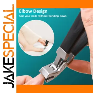 Heavy-Duty Professional Nail Clipper with Stainless Steel Blades