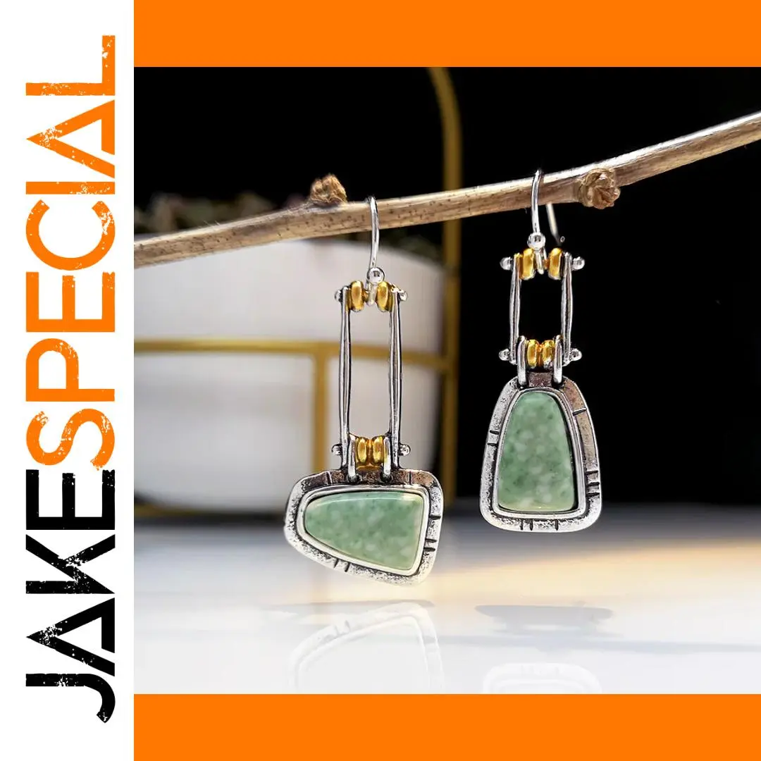 Vintage Owl Earrings with Green Pearls 1 Vintage Owl Earrings with Green Pearls