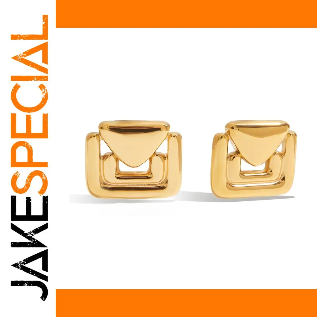 Modern Geometric Stainless Steel Earrings 1 Modern Geometric Stainless Steel Earrings