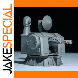 Naval Gun Model Kit in 6 Scales