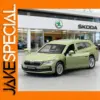 Vibrant Green Škoda Superb Miniature Model 1:43 Scale