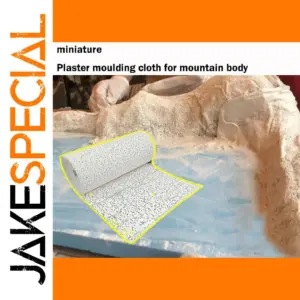 Mountain Landscape Plaster Moulding Cloth for Models