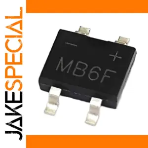 MB6F MB-F Surface-Mount Bridge Rectifier 600V 0.5A