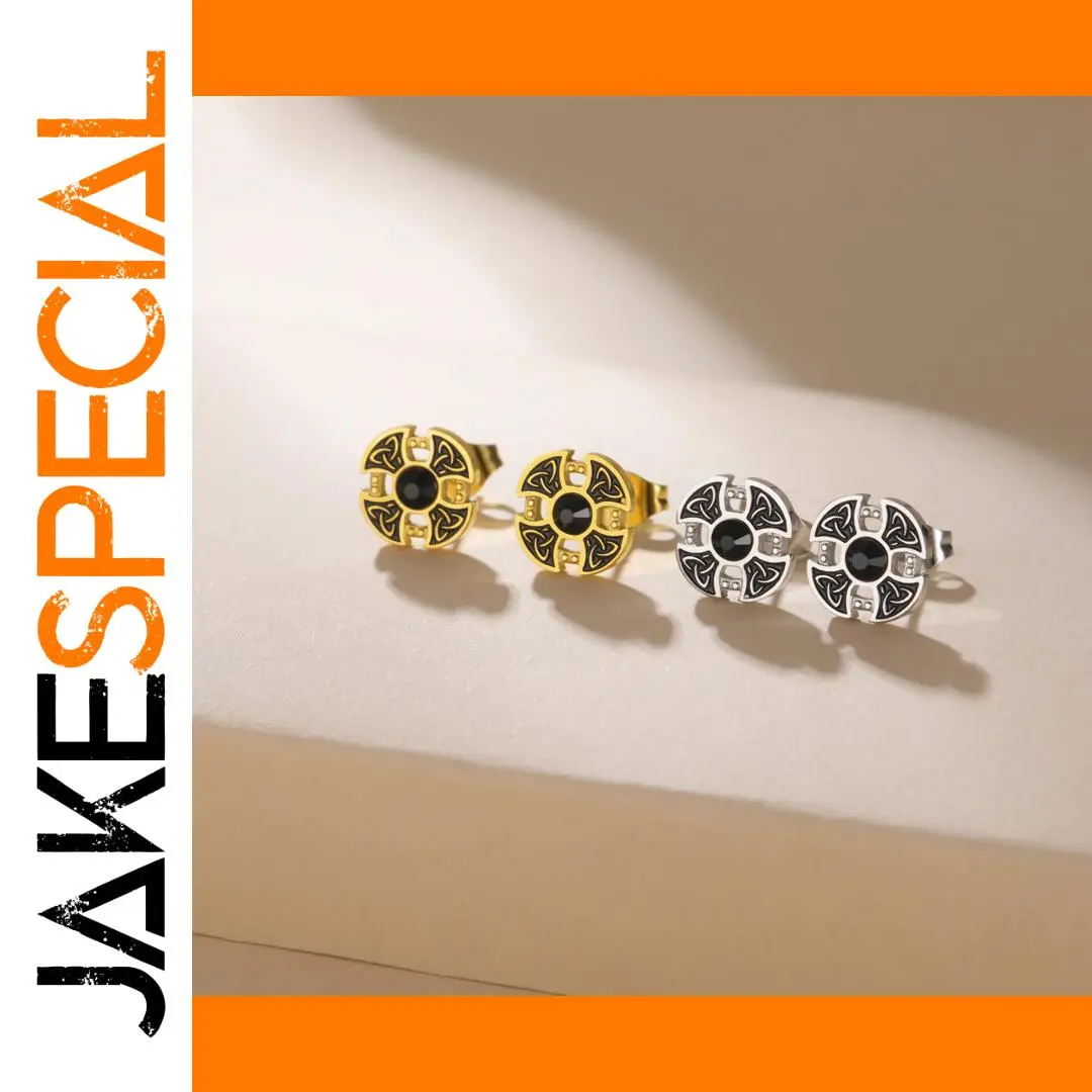 Irish Knot Stainless Steel Earrings for Adults 1 Irish Knot Stainless Steel Earrings for Adults