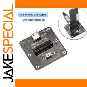 M.2 NVMe to USB 3.1 Adapter, 10Gbps Speed