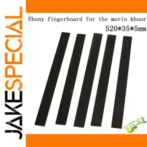 Ebony Morin Khuur Fingerboard Replacement