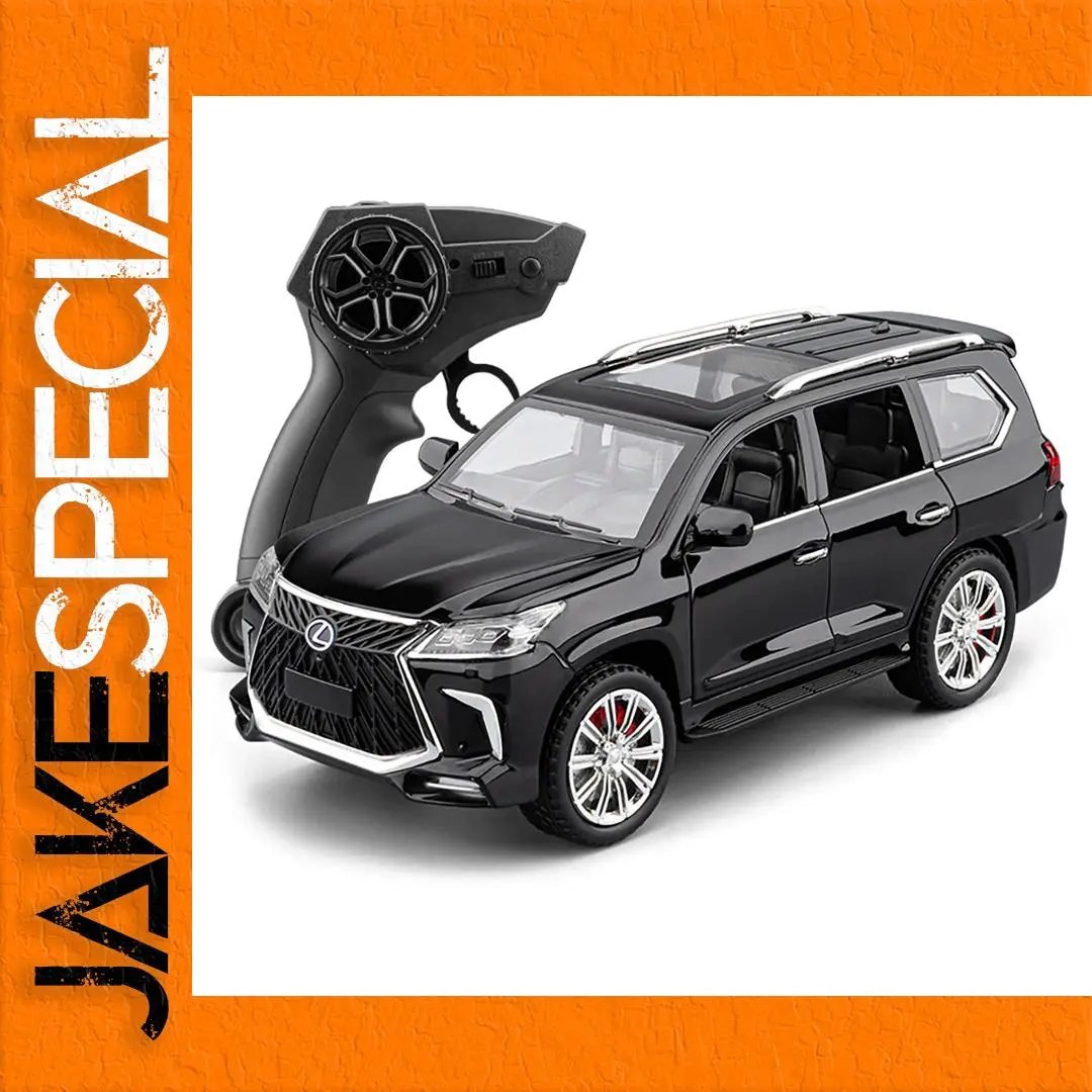 1:24 Alloy Off-Road RC SUV with Sound & Light 1 1:24 Alloy Off-Road RC SUV with Sound & Light
