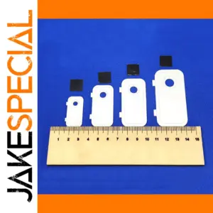 White RC Ship Cabin Doors Set for Scale Models