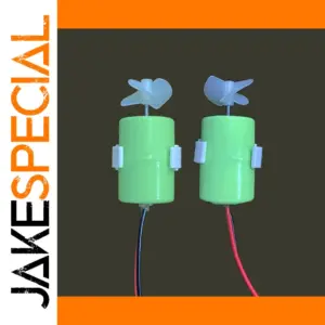 Vibrant Green Waterproof Underwater Thrusters Pair