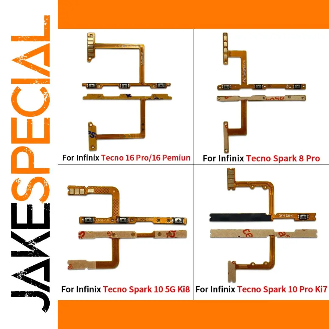 Gold Flex Cable for Infinix Tecno Phones 1 Gold Flex Cable for Infinix Tecno Phones