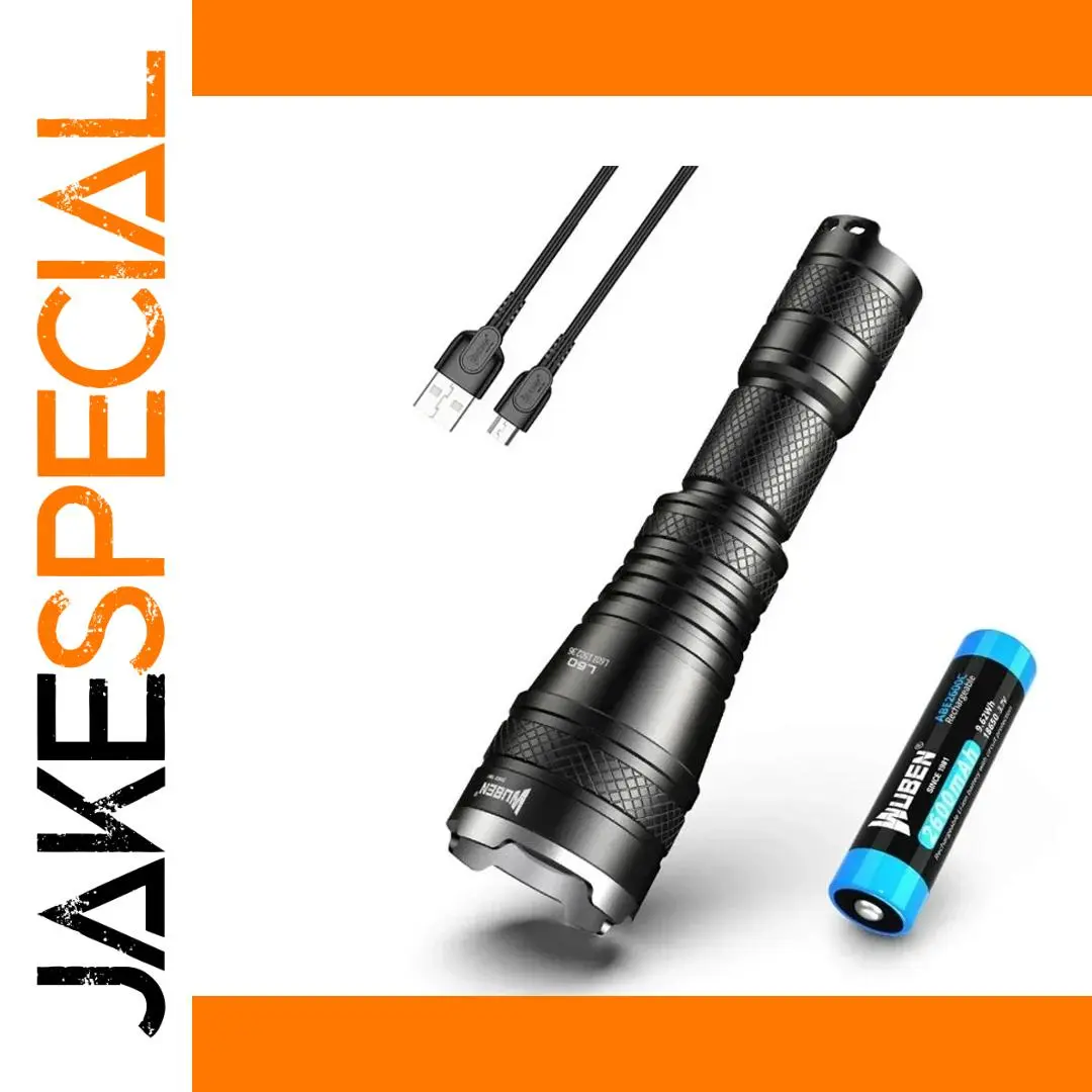 1200 Lumens Rechargeable Tactical Flashlight 1 1200 Lumens Rechargeable Tactical Flashlight