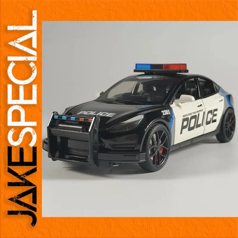 The Police Tesla Model S Diecast Collection Piece: A Premium Display for Enthusiasts 1 fe7a7faa67bd494a81adf32c product image