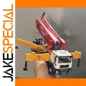 1:50 Scale Cement Concrete Pump Truck Model