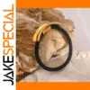 Stainless Steel Gold Crescent Hair Accessory