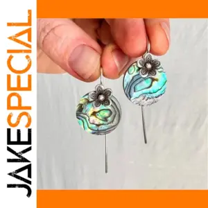 Vibrant Ethnic Shell Earrings for Women