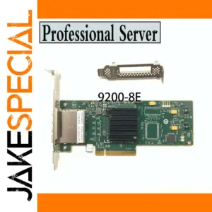 LSI 9200-8e SAS HBA PCIe Adapter for Storage