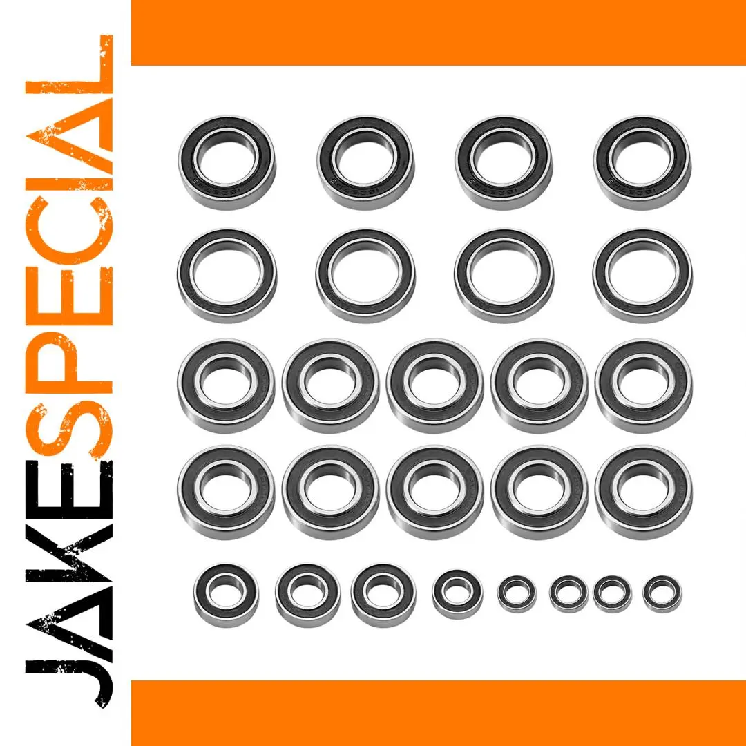 High-Performance RC Bearing Kit 26pcs 1 High-Performance RC Bearing Kit 26pcs