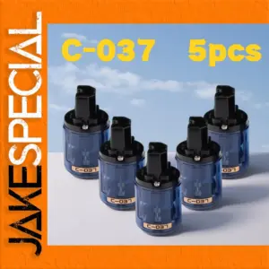 Set of 5 C-037 Connectors for Audio & Power