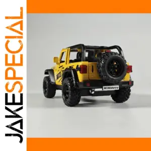 1/32 Scale Diecast Jeep Wrangler Rubicon Model