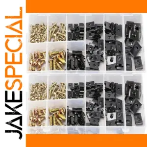 Automotive Fastener Kit with 170 Pieces