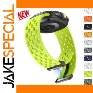 Vibrant Green Silicone Sport Strap for Samsung Galaxy Watch