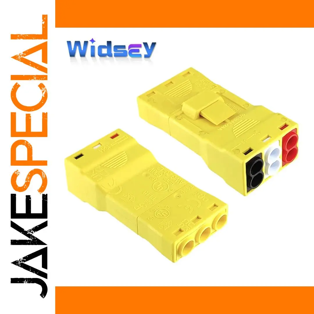 Bright Yellow LED Terminal Blocks for LEDs 1 Bright Yellow LED Terminal Blocks for LEDs