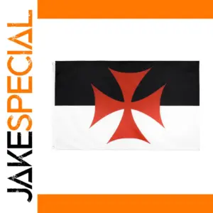 Knights Templar Flag 3x5 ft Polyester Banner