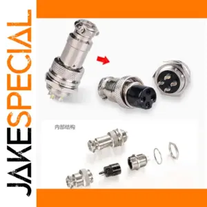 High-Performance M12 4-Pin Electrical Connector