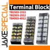 Industrial Dual Row Barrier Terminal Block 3-12 Positions