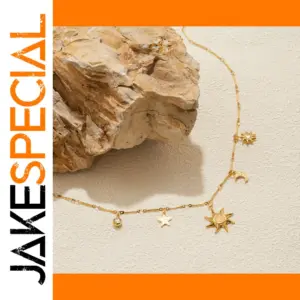 Celestial Stainless Steel Necklace for Women