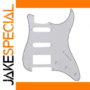 White Pickguard for SSH Electric Guitars