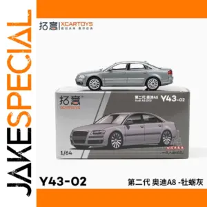 Silver A8 D3 Diecast Model 1/64 Scale