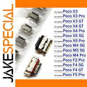 Xiaomi Type-C USB Charger Port Connectors Set