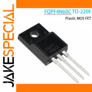 FQPF4N60C 10-Pack High Voltage MOSFETs