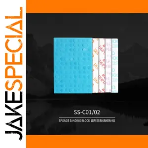 Vibrant Self-Adhesive Sanding Discs for Models