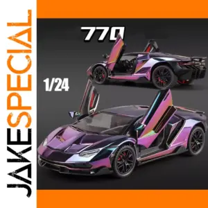 Iridescent 1:24 Lamborghini LP770-4 Diecast Model