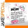 Best Mom Ever Acrylic Plaque in Pink, Purple, Blue